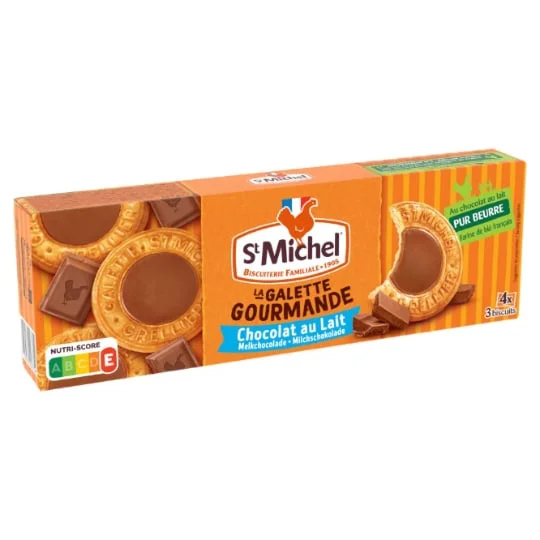 Galettes gourmandes Chocolat au lait