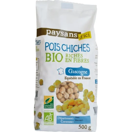 Pois chiches de Gascogne Bio
