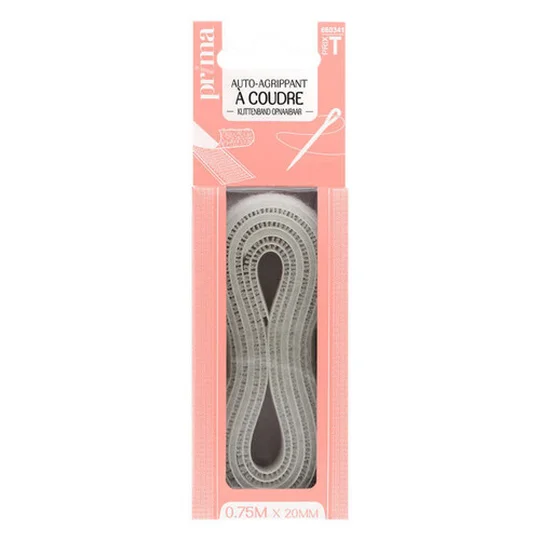 Autogrip à coudre Blanc 20mn