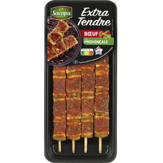 Brochettes de boeuf à la provençale