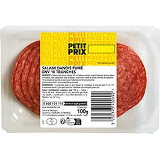 Salami danois fumé