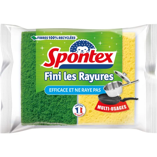 Fini les rayures Eponges multi-usages