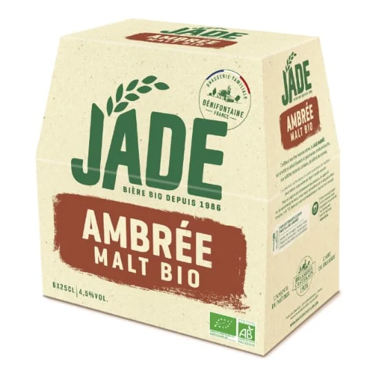 Bière bio ambrée