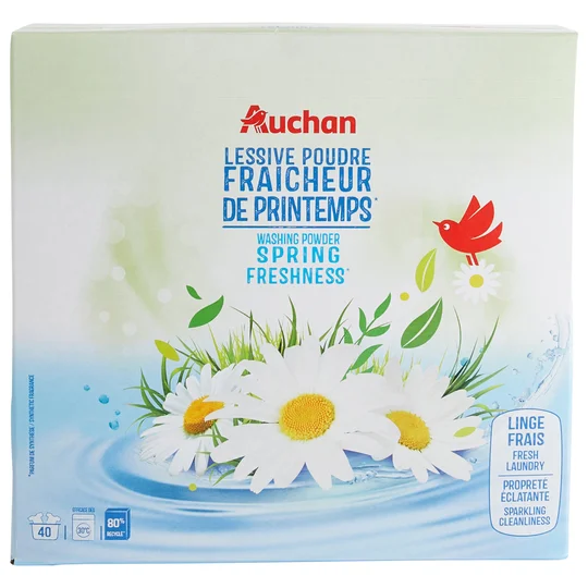 Lessive en poudre fraicheur 40 lavages