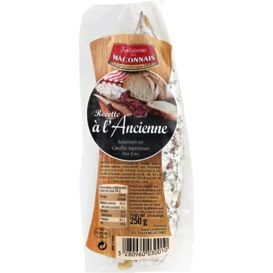 Saucisson sec à l'ancienne