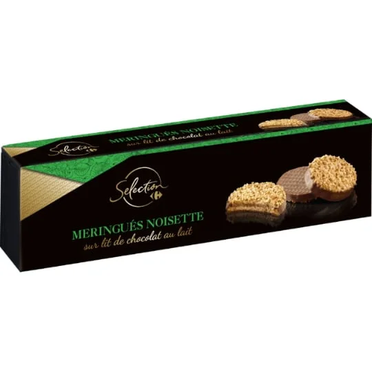 Biscuits noisettes chocolat lait