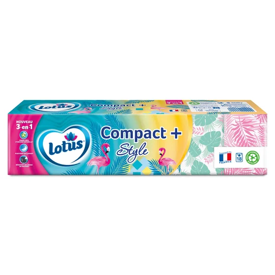 Mouchoirs Compact + Style