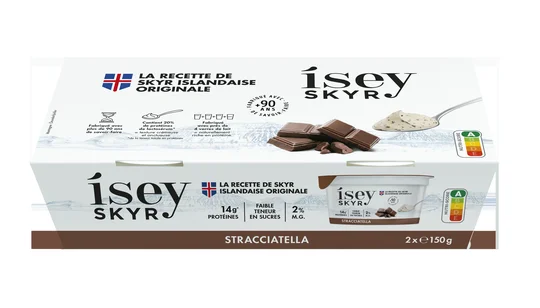 Yaourt Skyr Straciatella