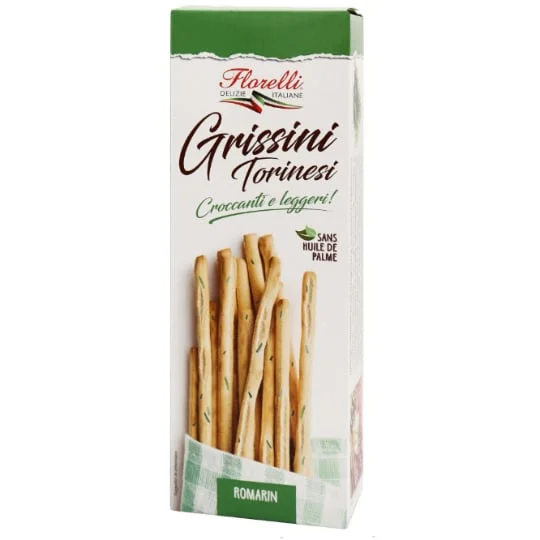 Gressins tortinesi au romarin