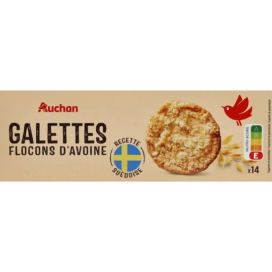 Galettes suédoises aux flocons d'avoine