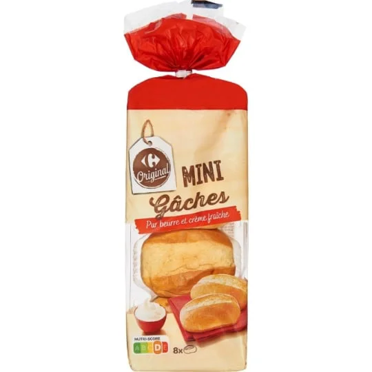 Mini-Gâches pur beurre et crème fraîche