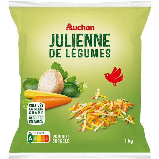 Julienne de légumes