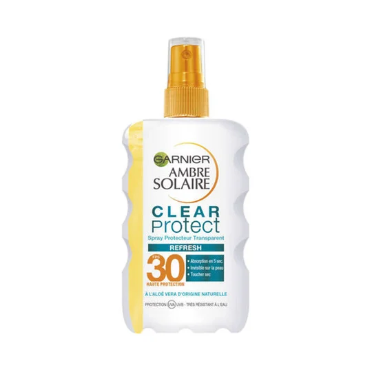Crème Protection Solaire ClearProtect Invisible FPS 30
