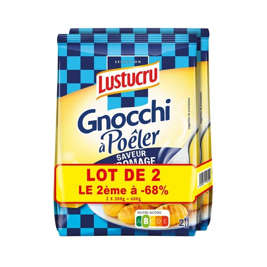 Gnocchi à poêler fromage