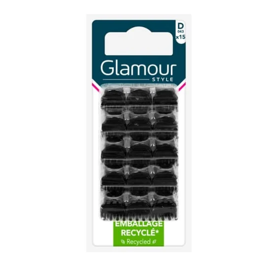 Pinces à Cheveux Noir