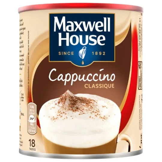 Café soluble cappuccino classique