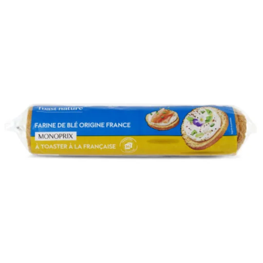 Toast Pain de Mie Nature