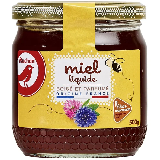 Miel de fleurs sauvages de France boisé et parfumé