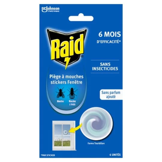 Piège Mouches Sticker Fenêtre