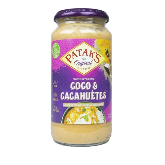 Sauce coco et cacahuète