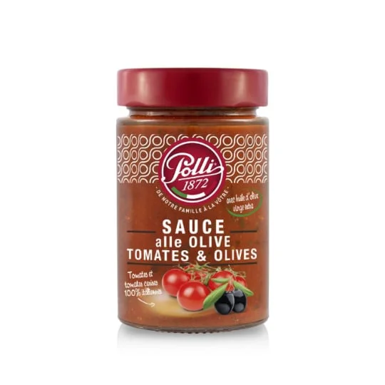 Sauce tomates et olives
