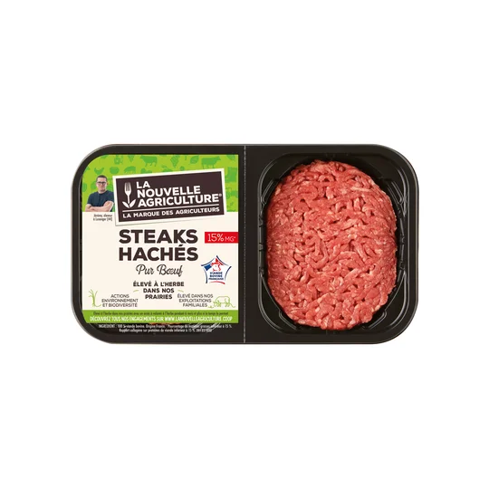 Steaks Hachés pur boeuf 15% MG