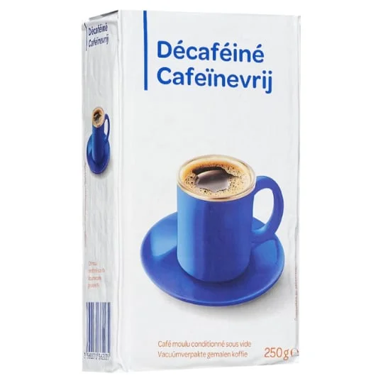 Café moulu décaféiné
