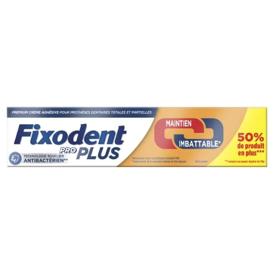 Crème Adhésive Fixation Pro Plus Maintien Imbattable