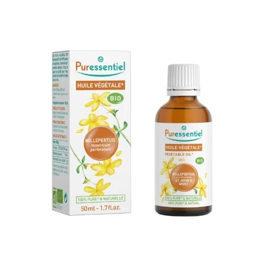Huile végétale millepertuis Bio