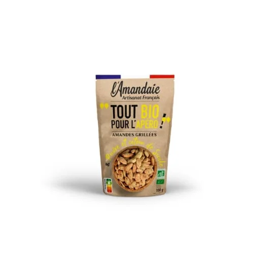 Amandes grillées poivre citron Bio
