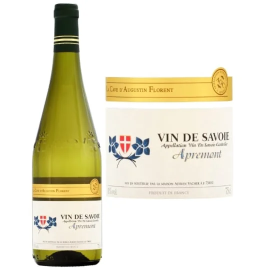 Vin blanc vin de Savoie Apremont