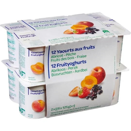 Yaourts aux fruits