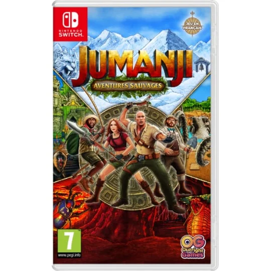 Jumanji Aventures Sauvages Nintendo Switch