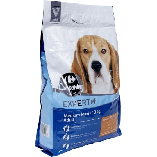 Croquettes pour chien medium au poulet