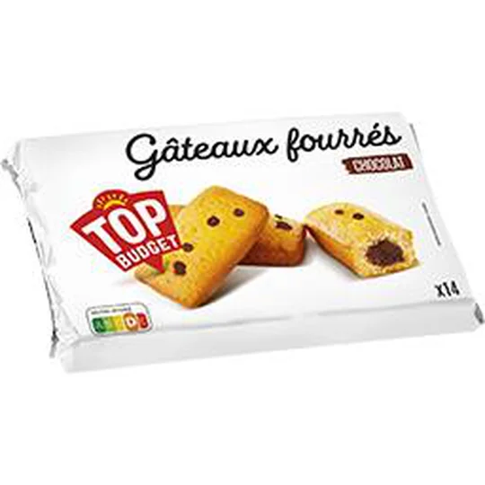 Gâteaux fourrés chocolat