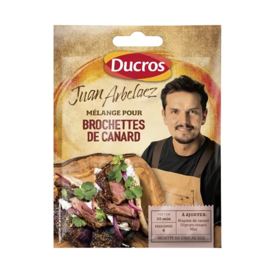 Mélange pour brochette de canard