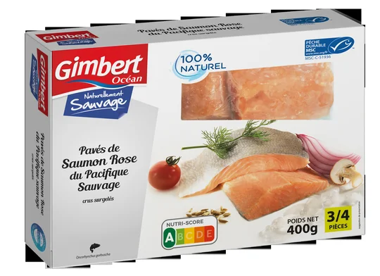 Pavés de saumon rose du Pacifique - MSC