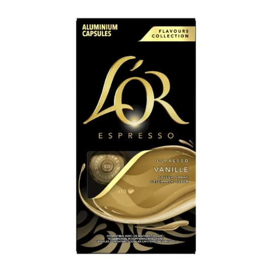 Café capsules Compatibles Nespresso saveur vanille