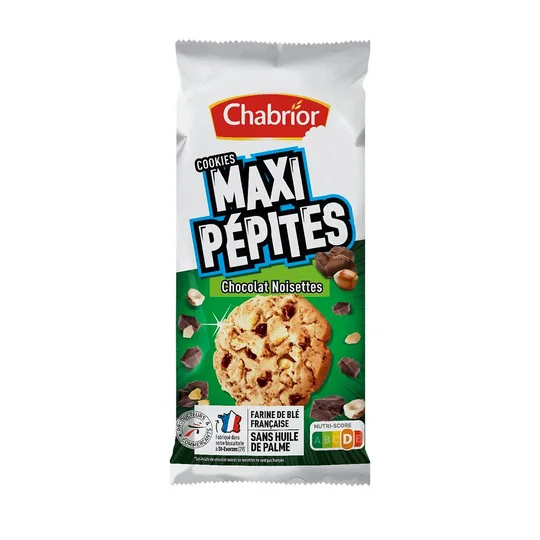 Cookies Maxi pépites chocolat noisette