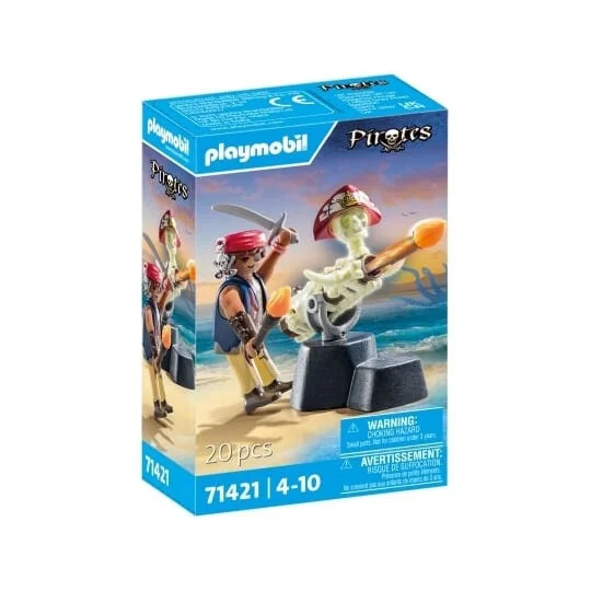 Jeu de construction Canonnier Des Pirates