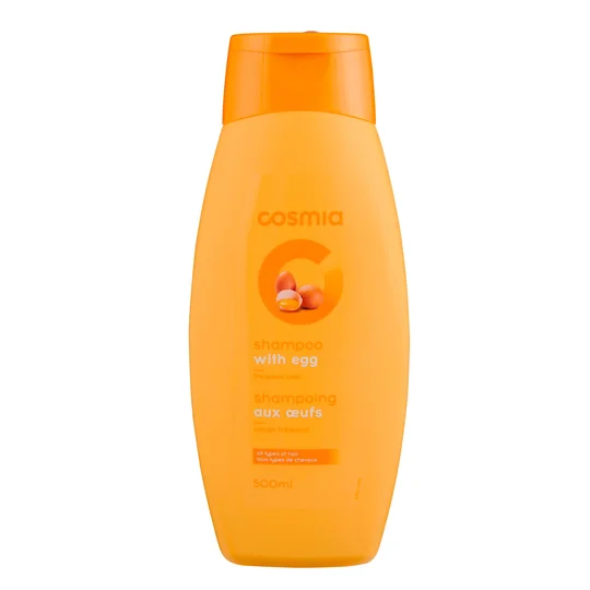 Shampoing aux oeufs tous types de cheveux