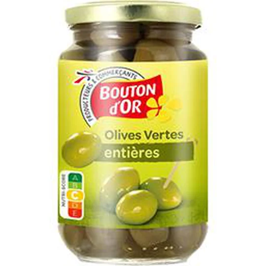Olives vertes entières