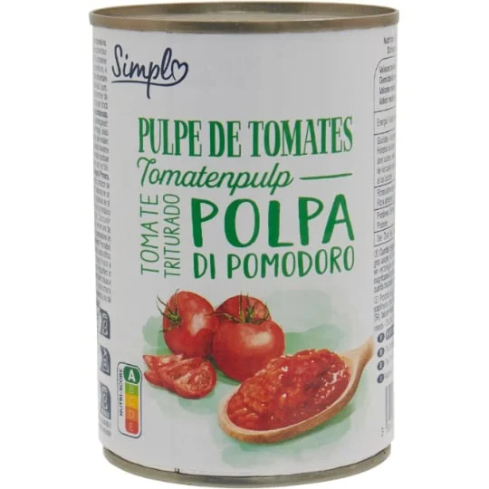 Pulpe de tomates au jus