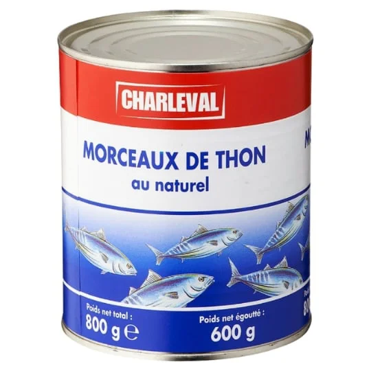 Thon morceaux au naturel