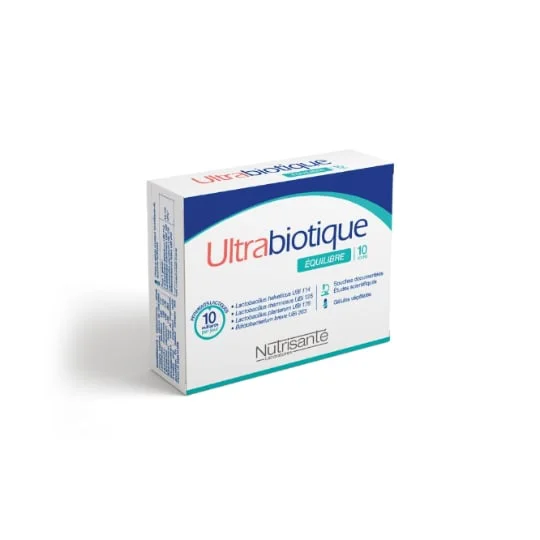 Complément alimentaire équilibre ultrabiotique 10jours