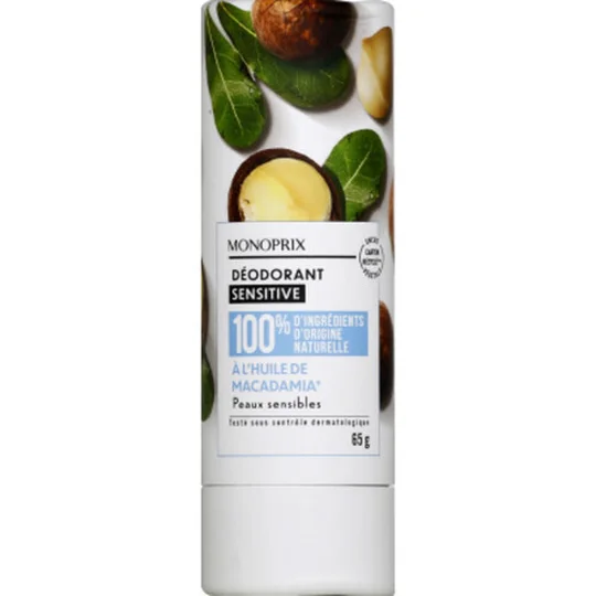 Déodorant stick peaux sensibles