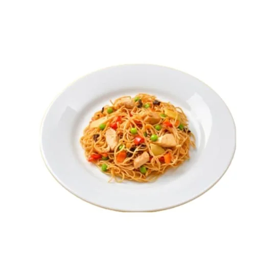 Nouilles chinoises au poulet et aux légumes