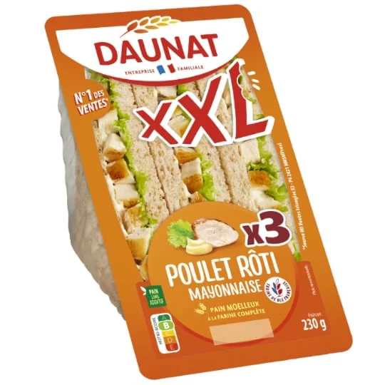 Sandwichs poulet mayonnaise