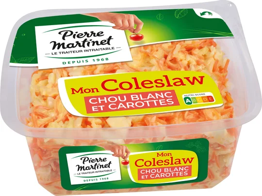 Mon Coleslaw chou blanc et carottes