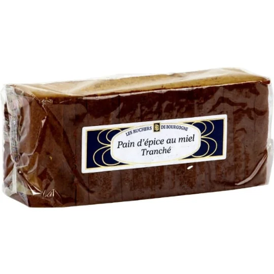 Pain d'épices au miel/tranché